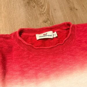 Vineyard Vines Pink Ombre Sweater